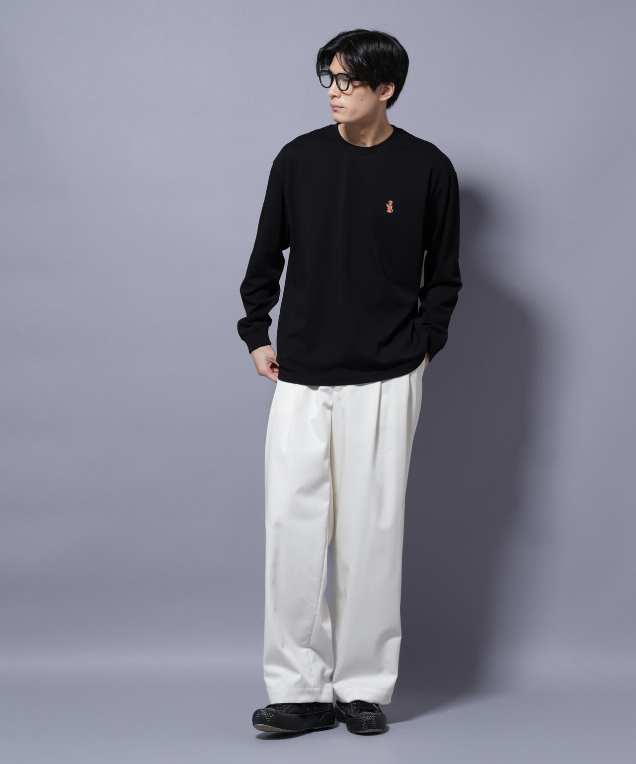 ナノベア Tシャツ 長袖 working 6725223216