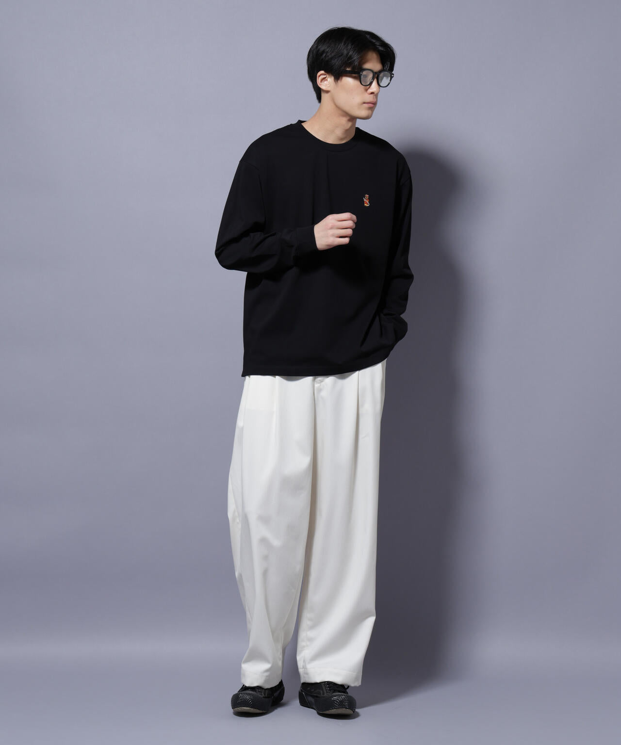 ナノベア Tシャツ 長袖 working 6725223216