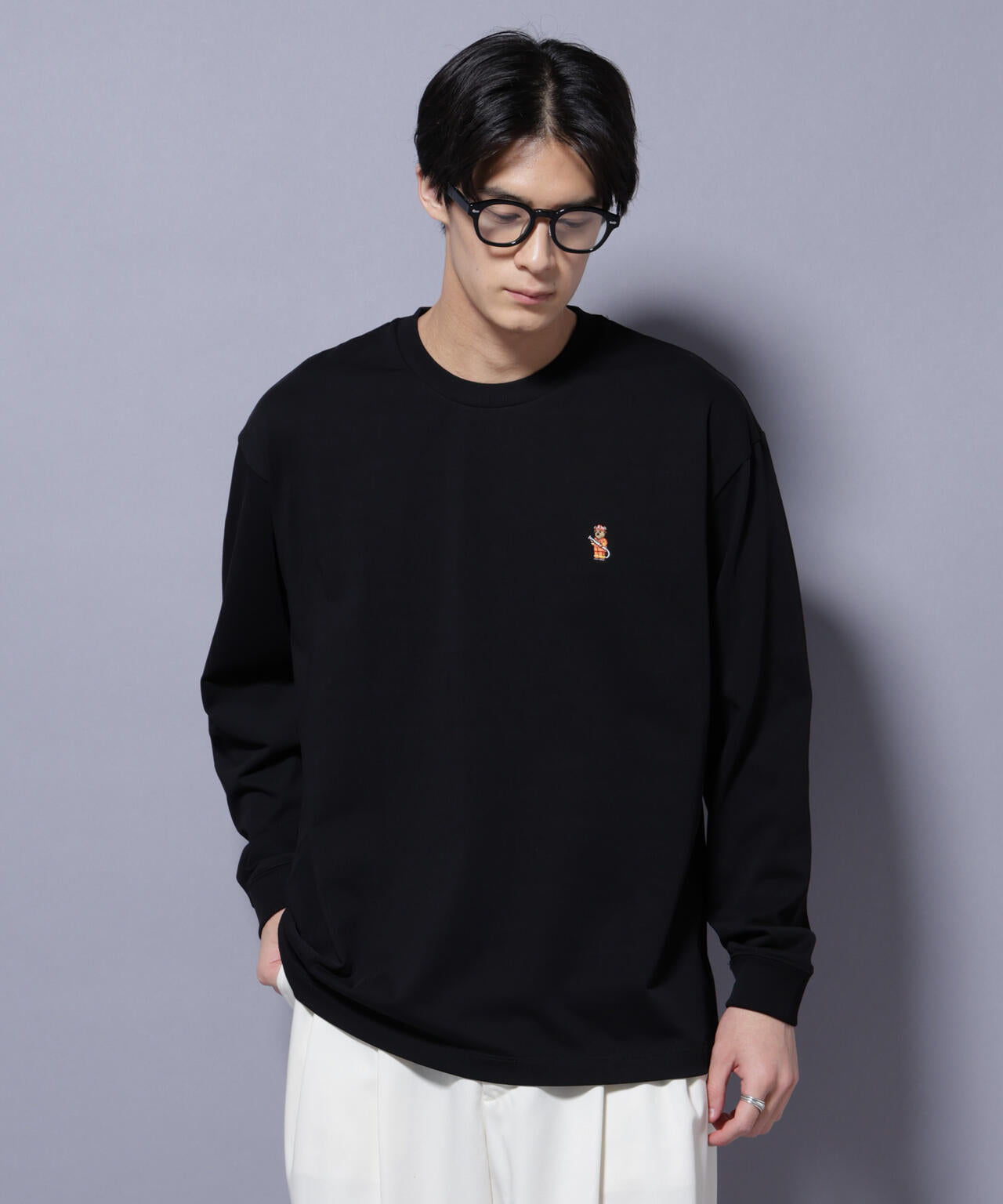 ナノベア Tシャツ 長袖 working 6725223216