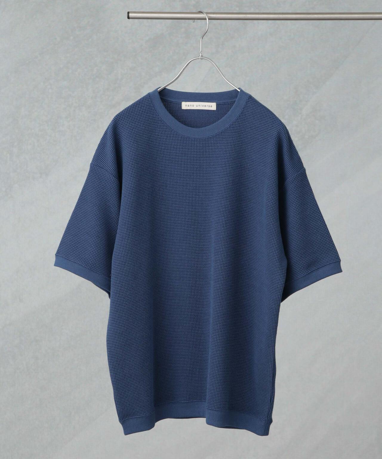 テックワッフルクルーネックTシャツ 半袖 6725224204