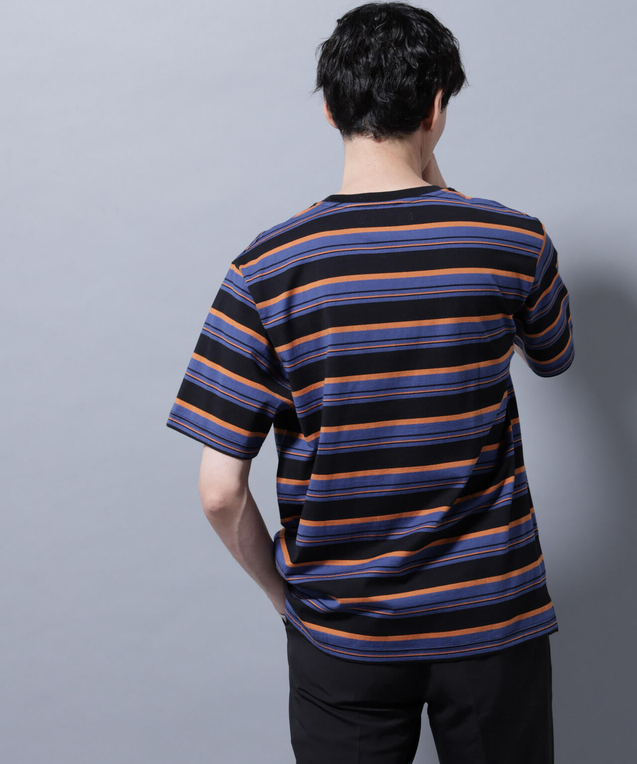 ナノベアボーダーTシャツ 半袖 6725224209