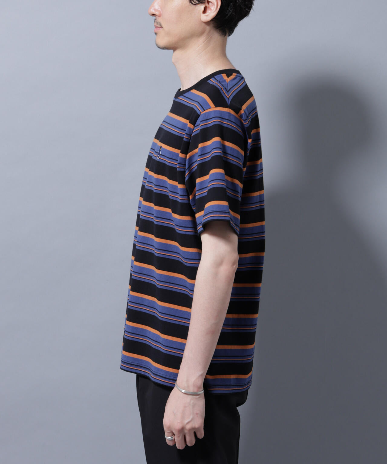 ナノベアボーダーTシャツ 半袖 6725224209