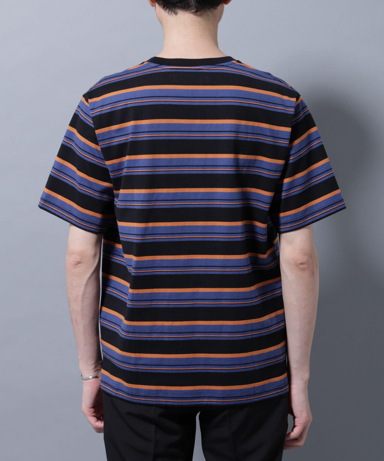ナノベアボーダーTシャツ 半袖 6725224209