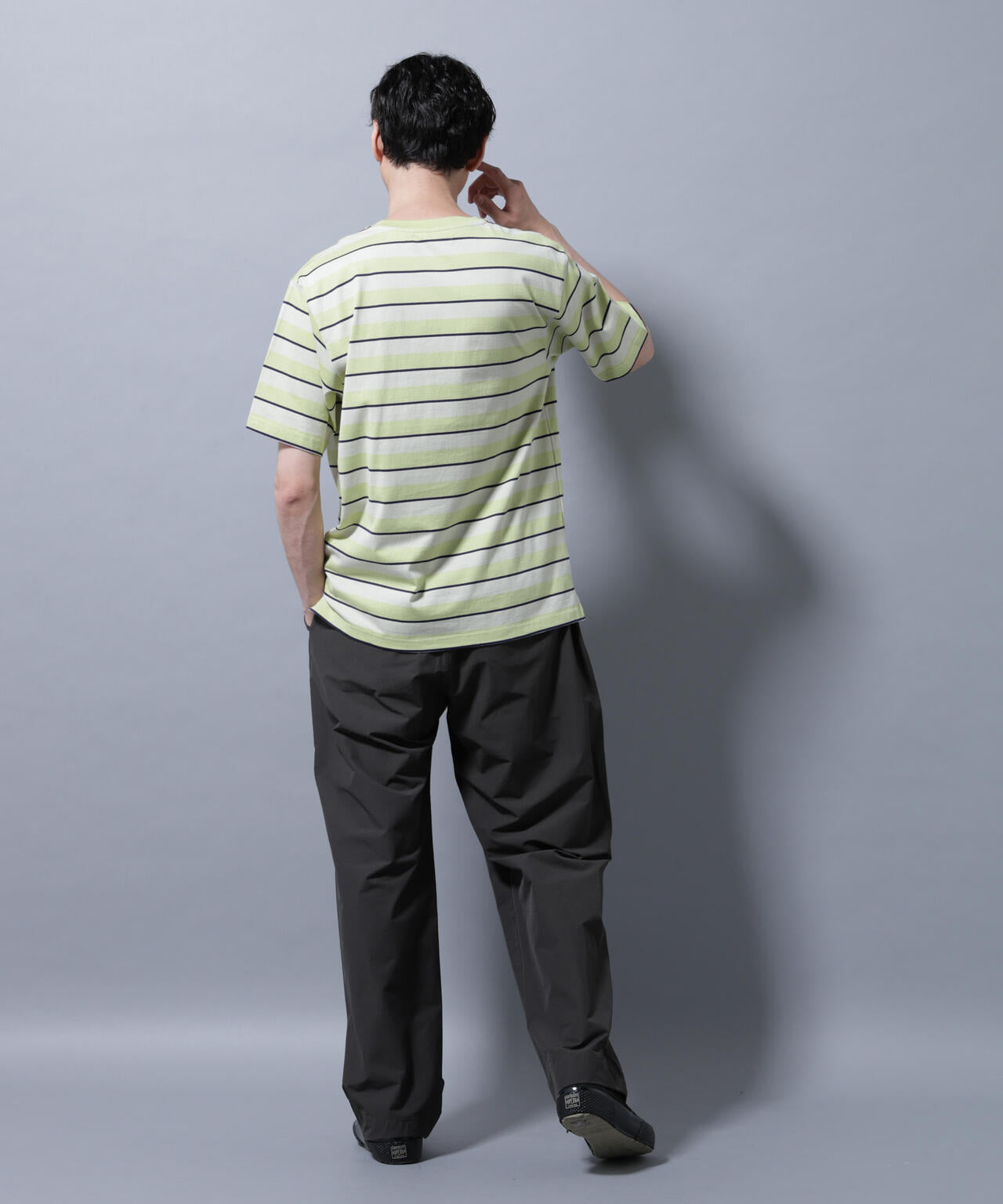 ナノベアボーダーTシャツ 半袖 6725224209