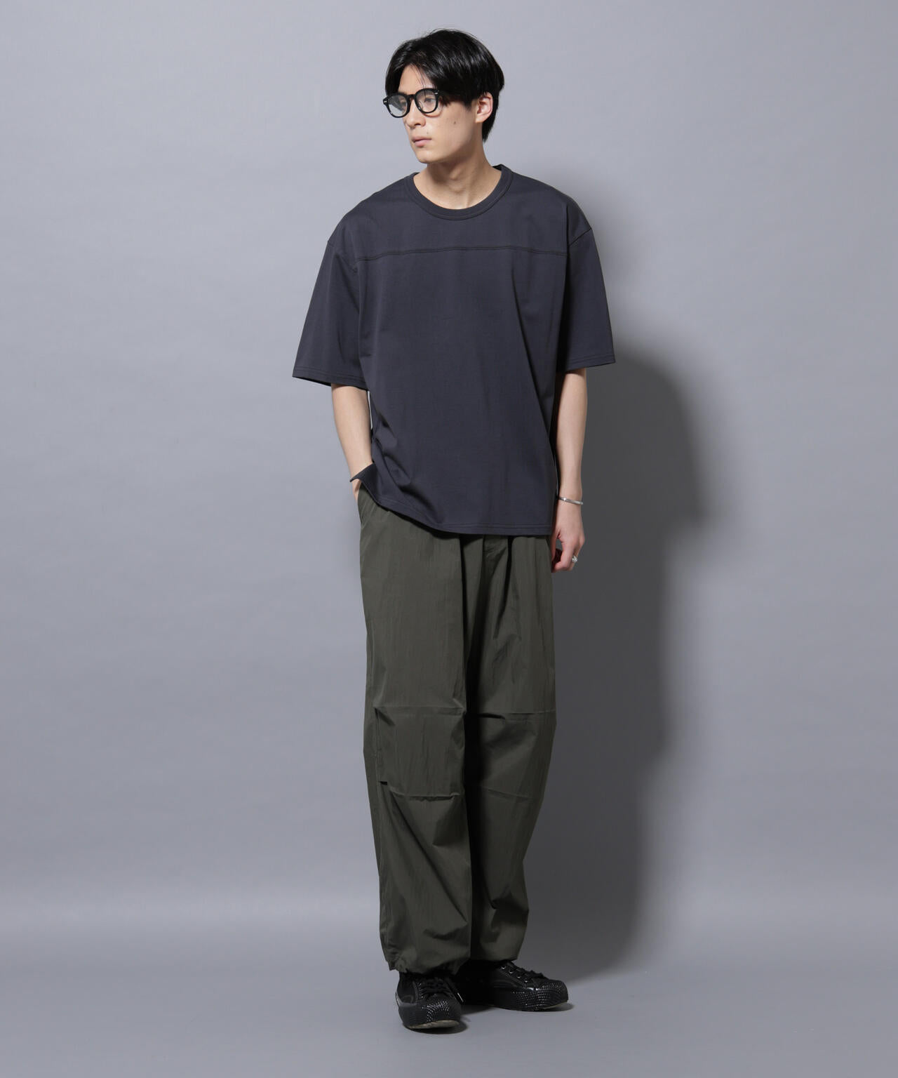 リラックスフットボールTシャツ 半袖 6725224211