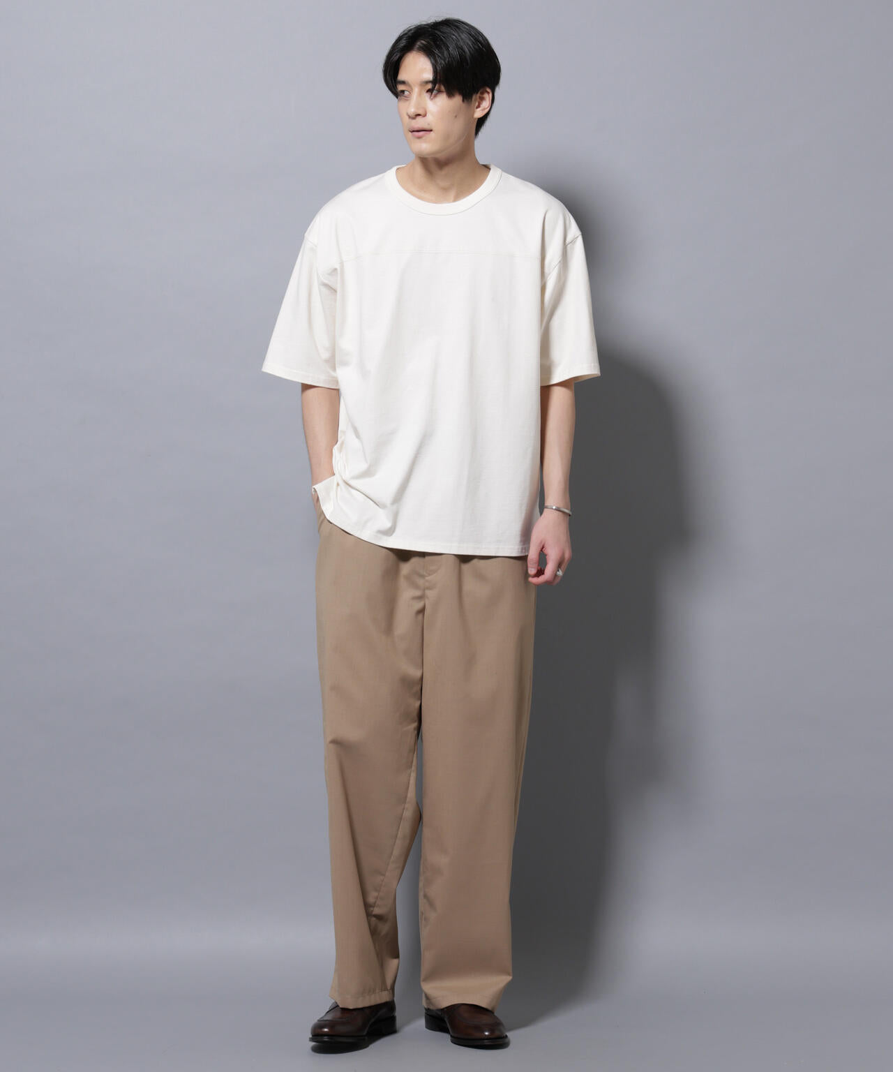 リラックスフットボールTシャツ 半袖 6725224211