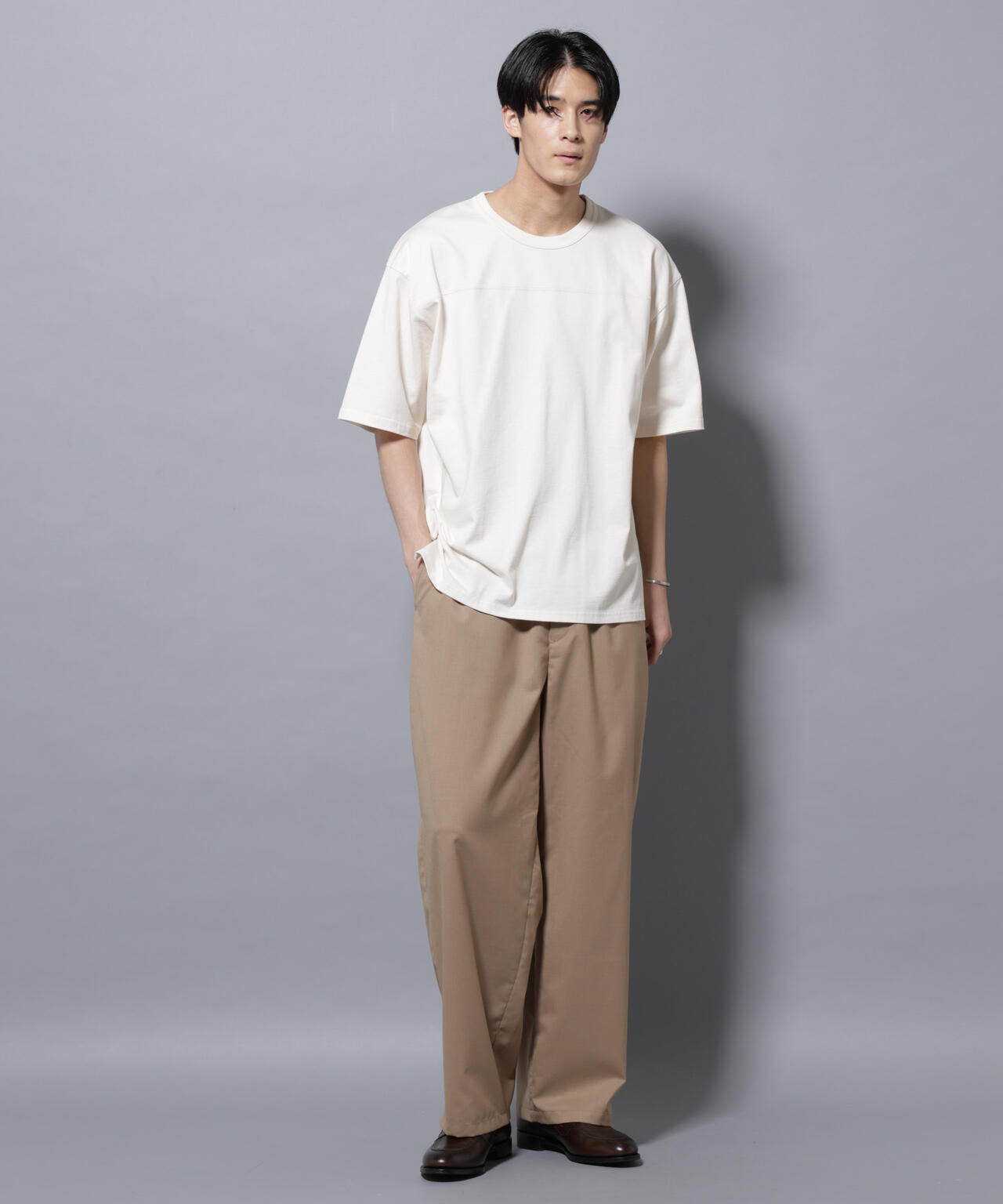 リラックスフットボールTシャツ 半袖 6725224211