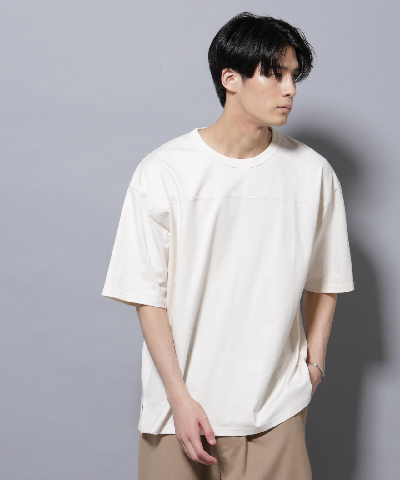 リラックスフットボールTシャツ 半袖 6725224211