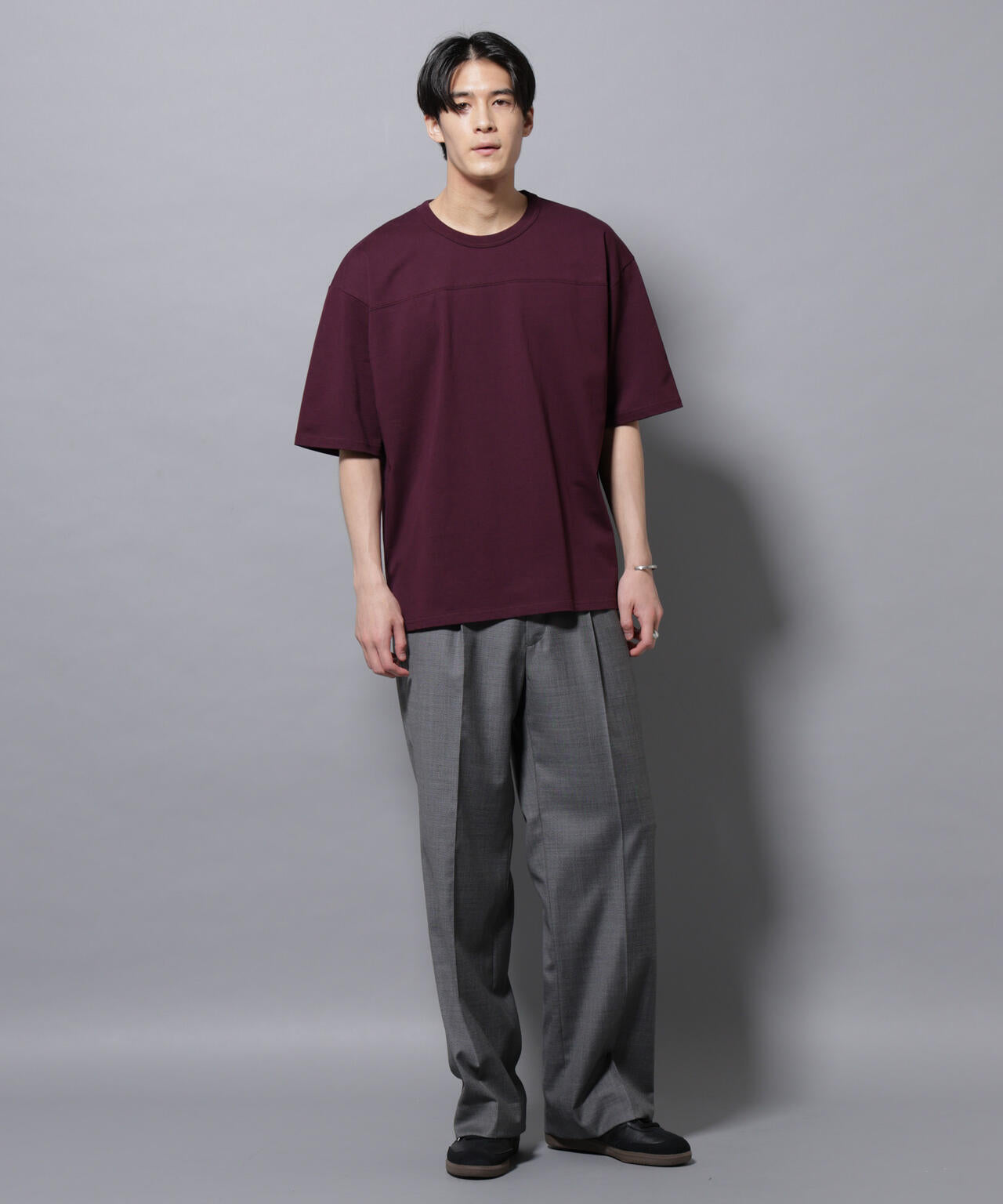 リラックスフットボールTシャツ 半袖 6725224211