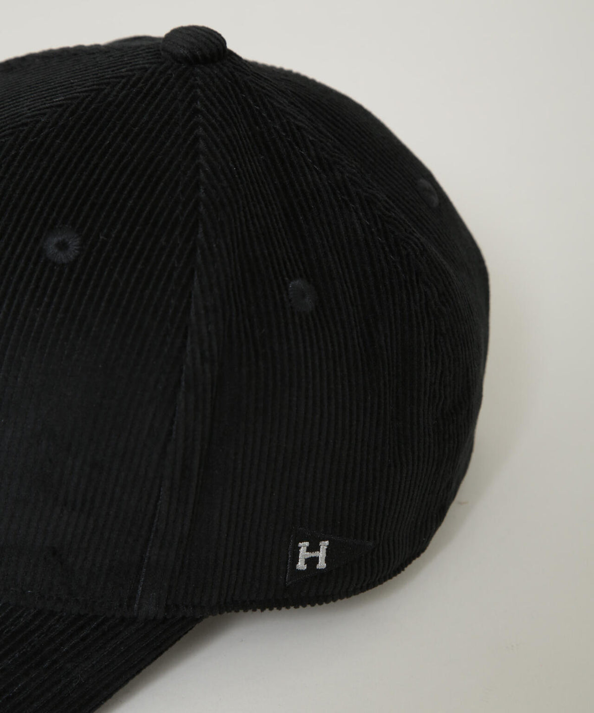 Healthknit/別注 コーデュロイペナント刺繍キャップ 6725239013