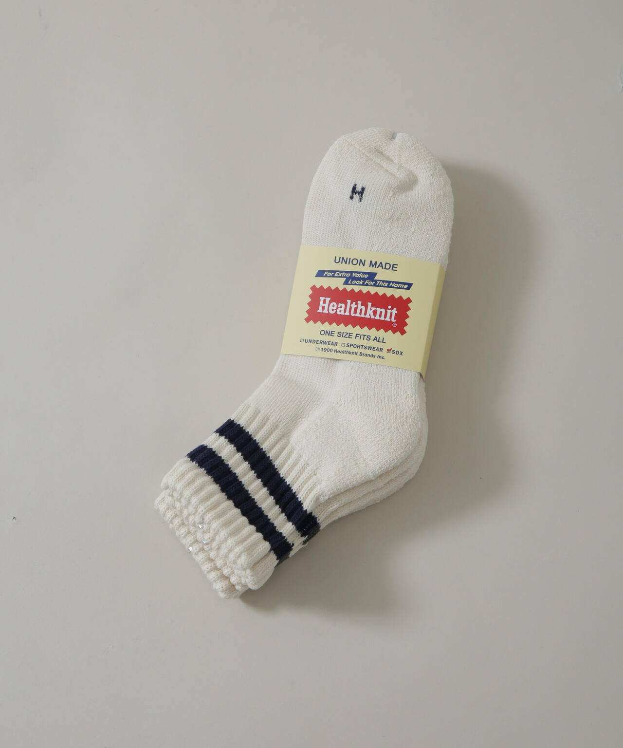 Healthknit/シンカー2本ライン ソックス 3足SET 6725251020