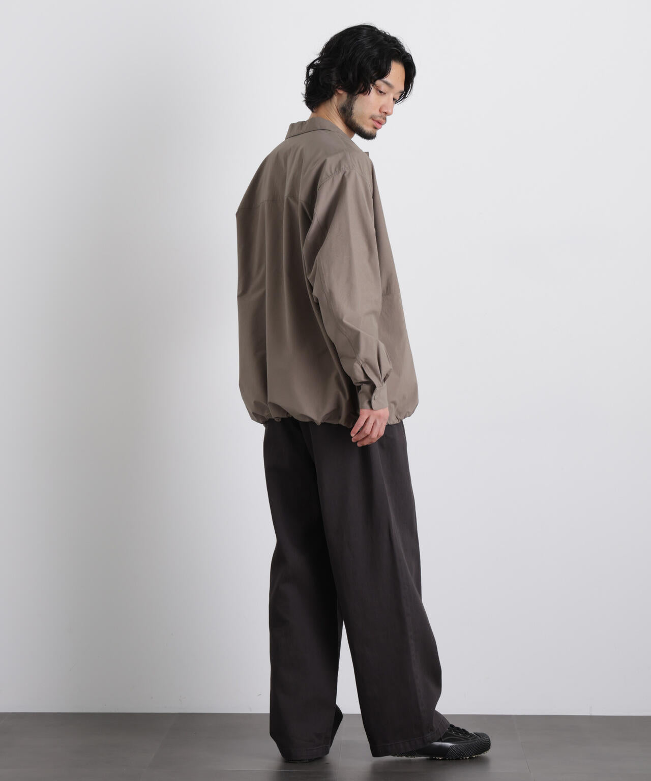 ストレッチワイドシャツブルゾン 6726112210