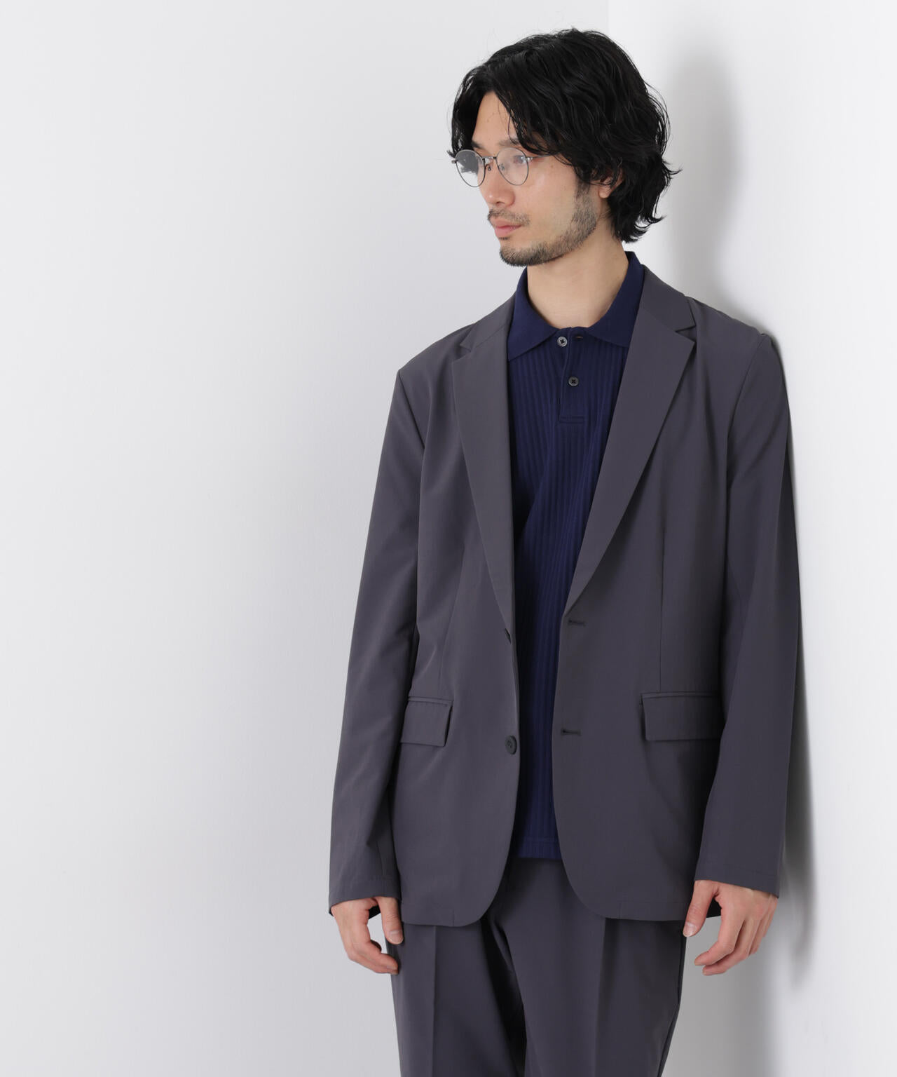 ライトウェイトストレッチ ジャケット(セットアップ可) 6726116204