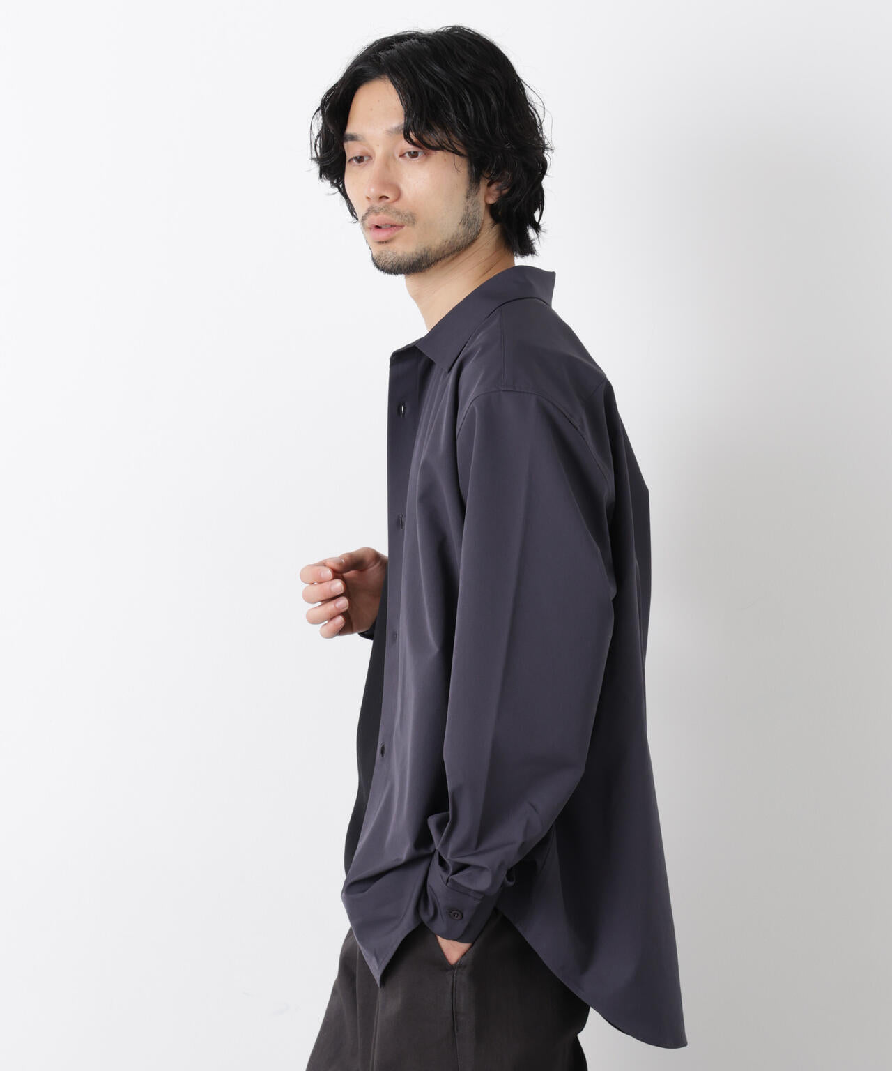 ライトウェイトストレッチシャツ 長袖 6726120204