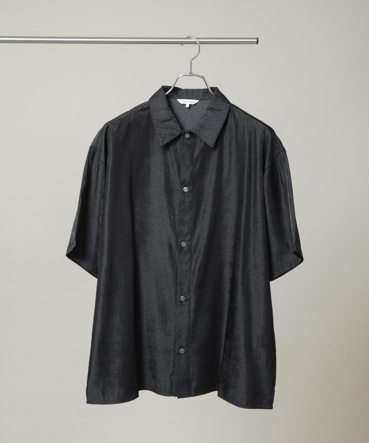NORMANBROS別注 シャンブレーシャツ 半袖 6726121002
