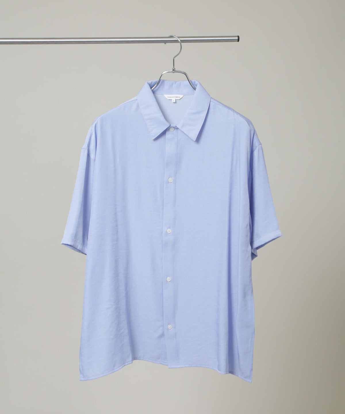 NORMANBROS別注 シャンブレーシャツ 半袖 6726121002