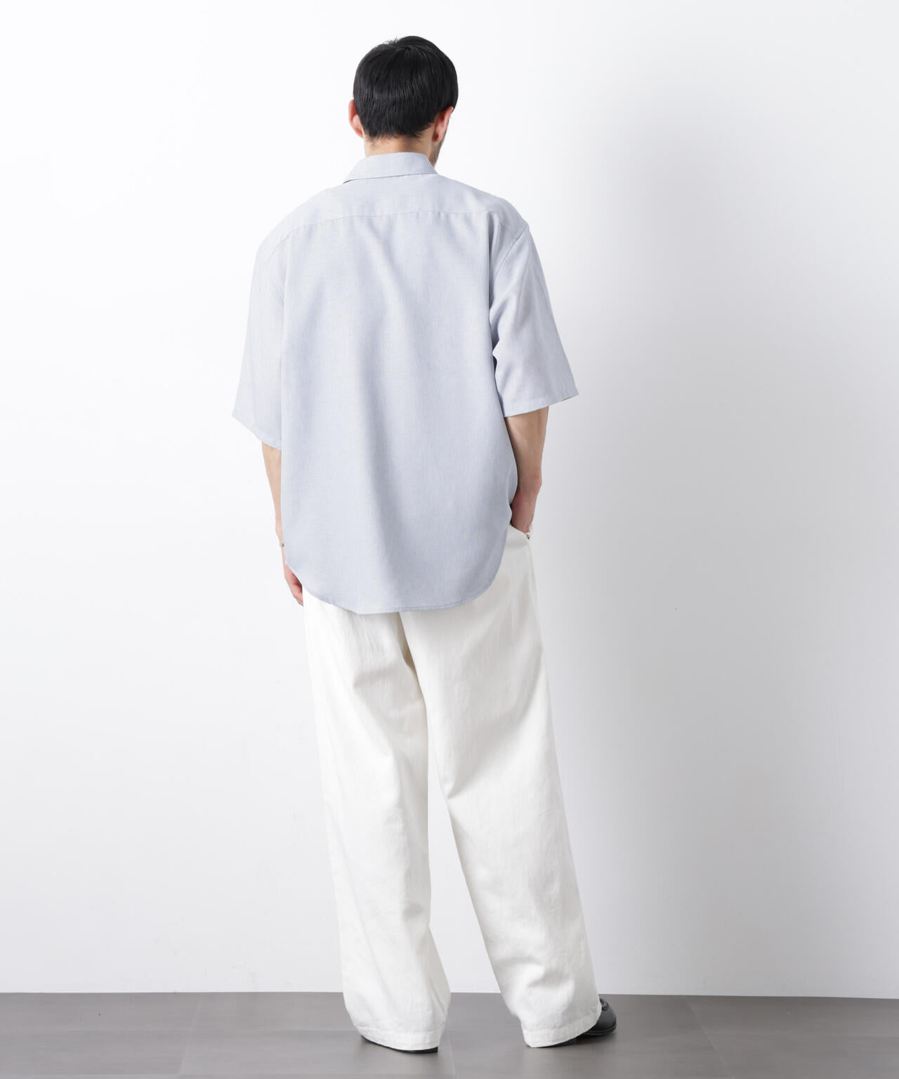 テックリネンシャツ 半袖(セットアップ可) 6726121209