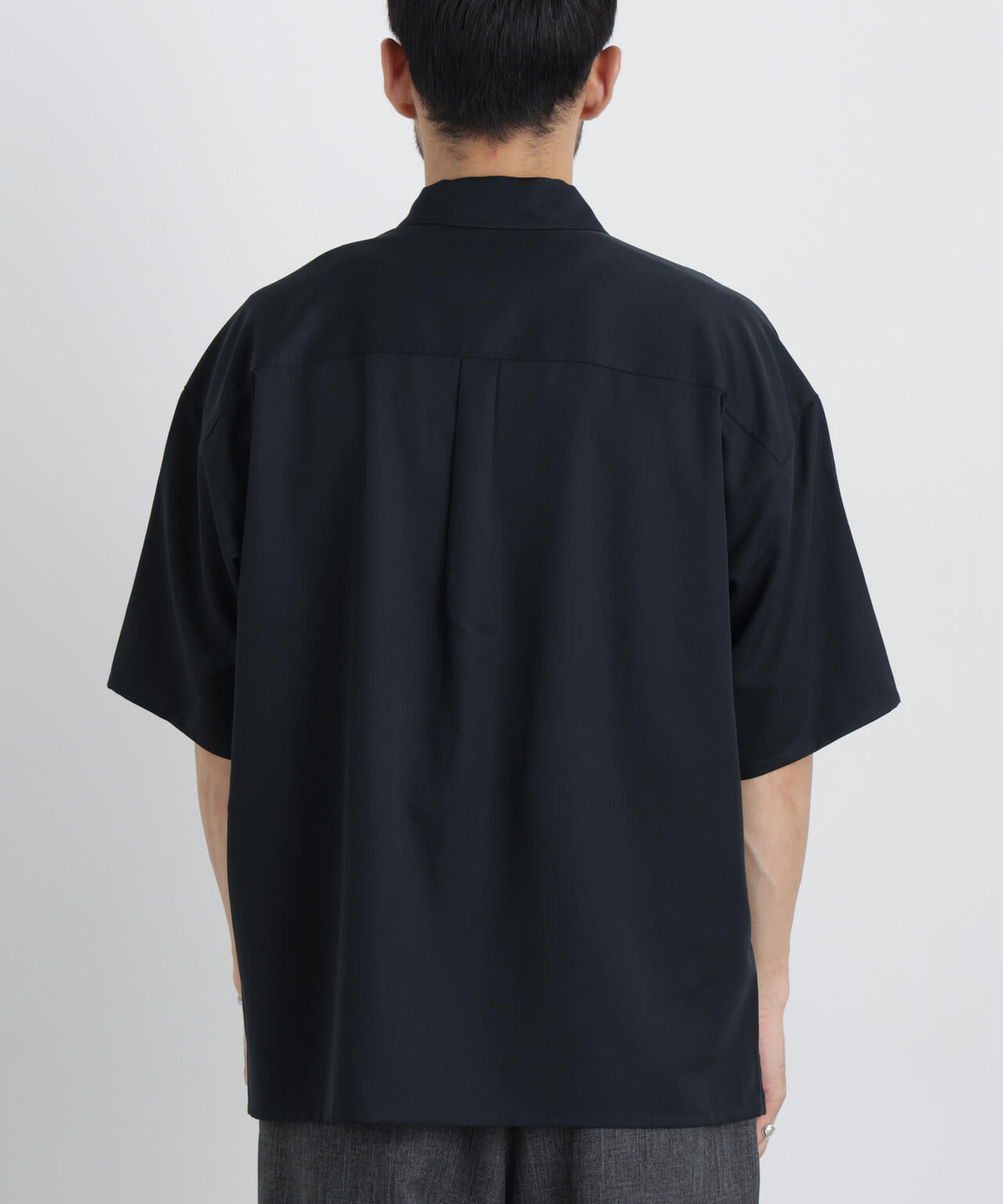 COOLFIBER(R)ドレープツイルシャツ半袖 6726121235