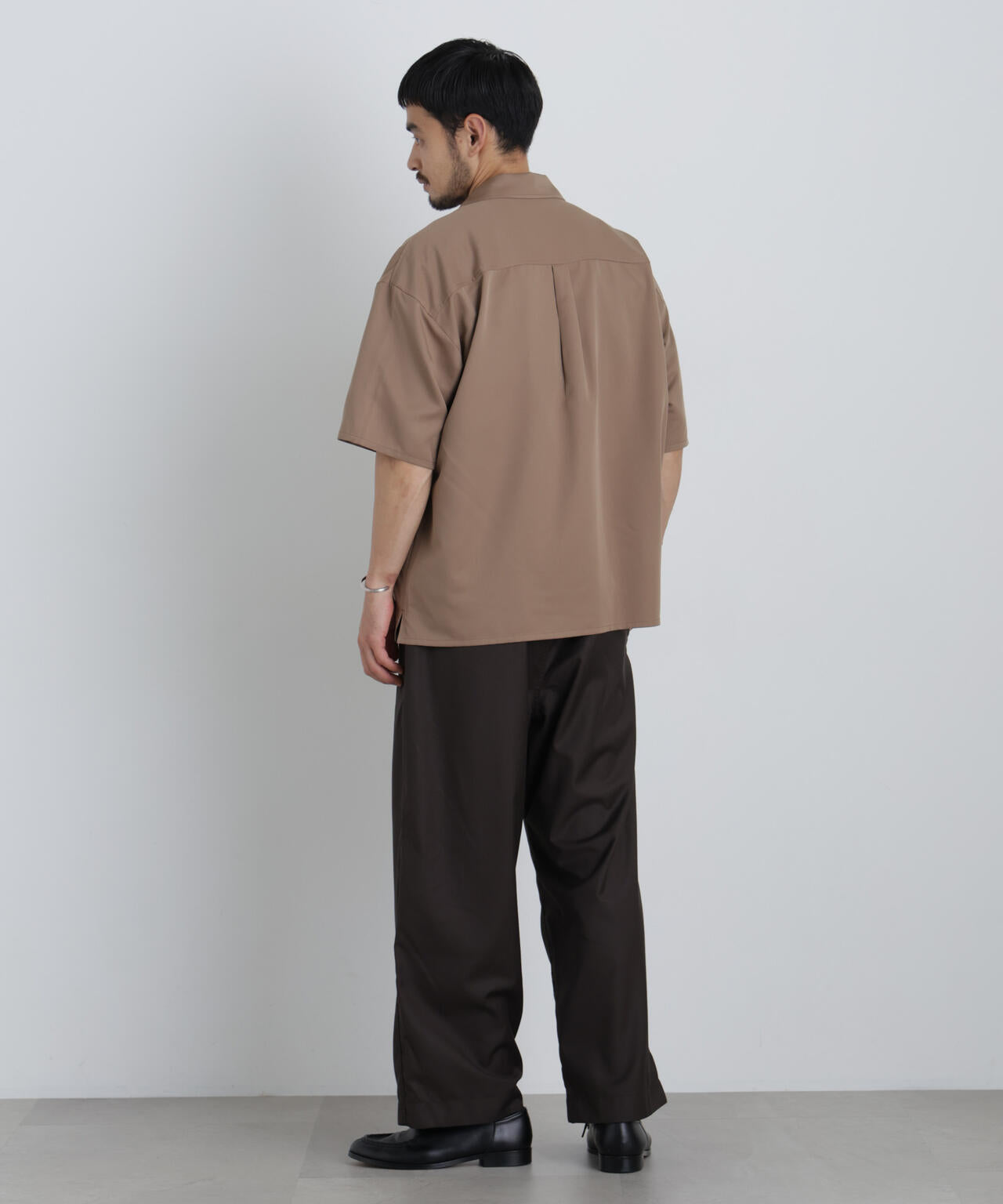 COOLFIBER(R)ドレープツイルシャツ半袖 6726121235