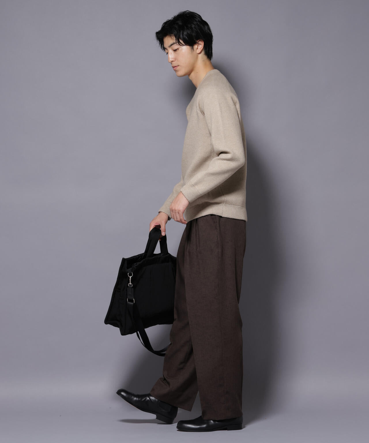 ウォッシャブル ダブルフェイスニット 6726122203