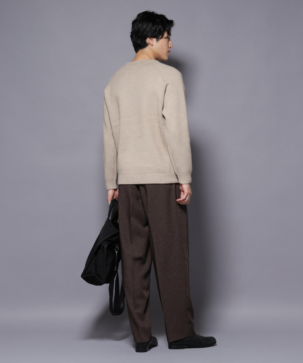 ウォッシャブル ダブルフェイスニット 6726122203