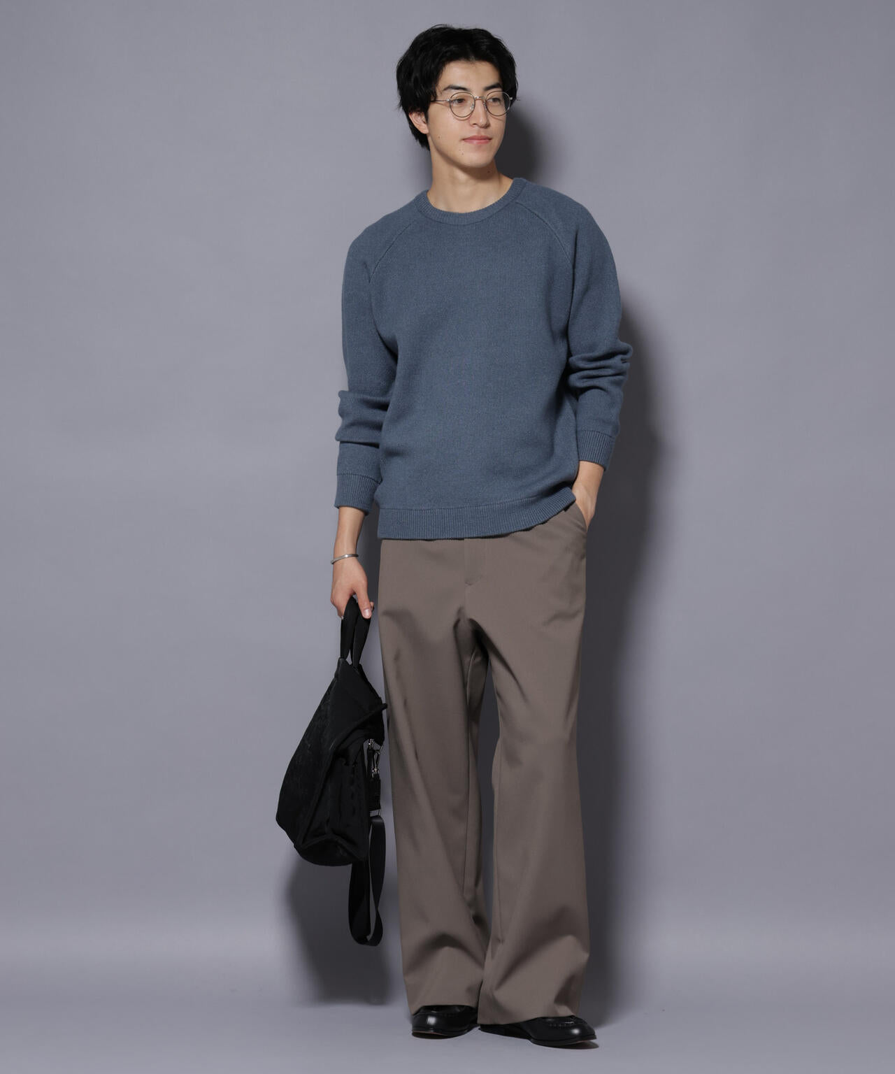 ウォッシャブル ダブルフェイスニット 6726122203