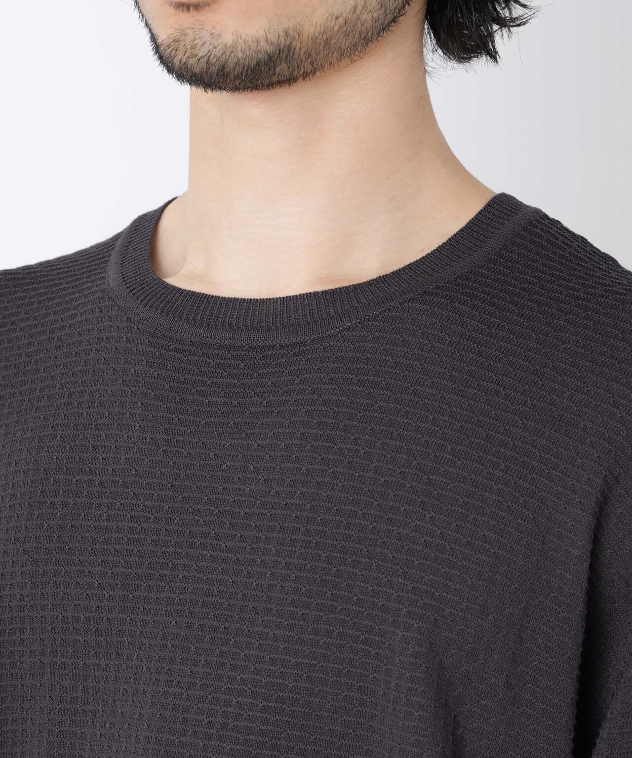 エアリードレープ ニットTシャツ 半袖 6726122215