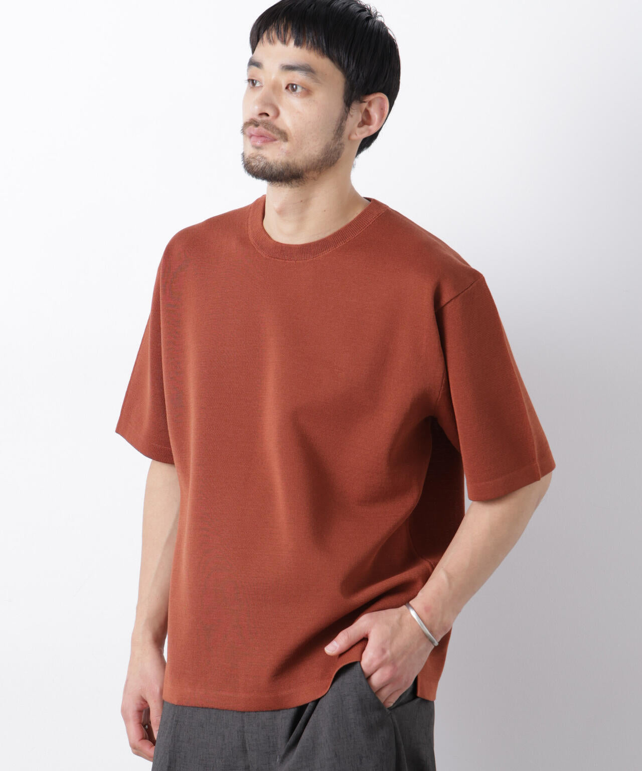12ゲージドライニットTシャツ 半袖 6726122217