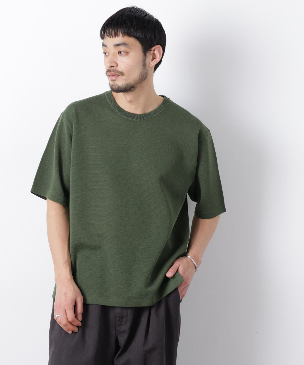 12ゲージドライニットTシャツ 半袖 6726122217