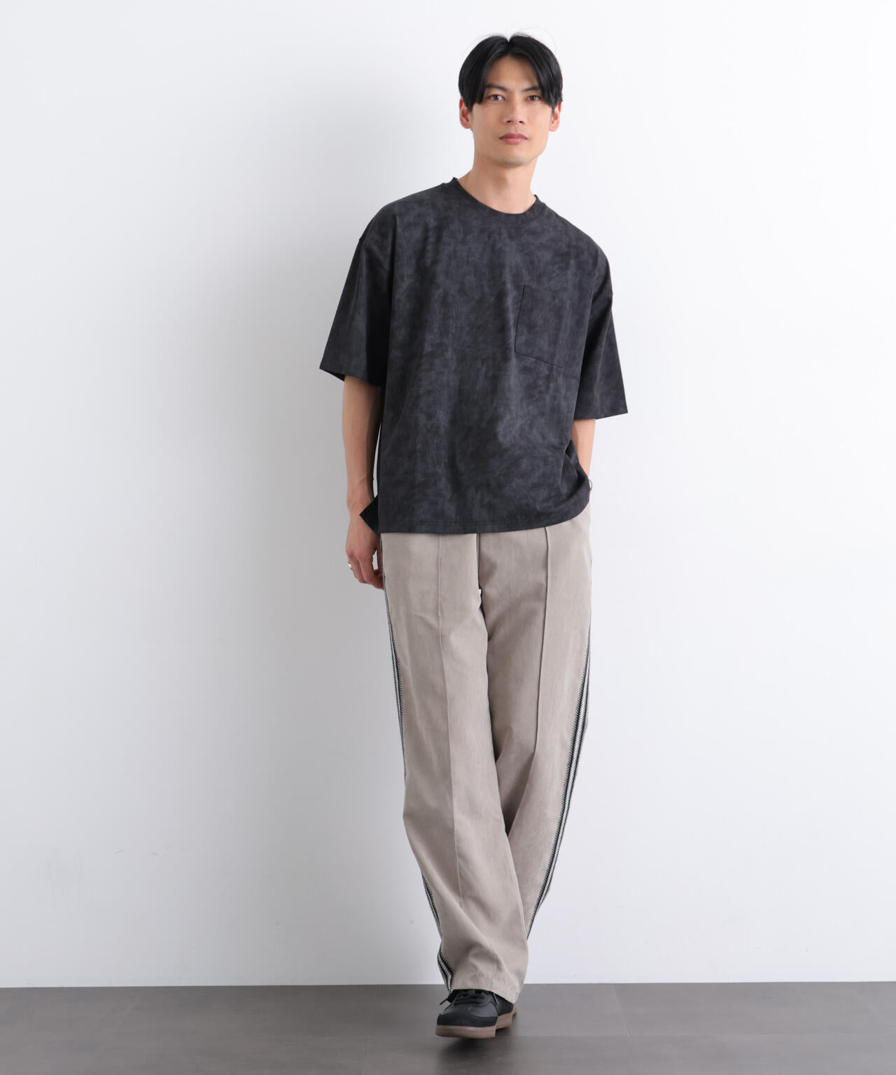 NORMANBROS/NORMANBROS別注 プレーティングフェードTシャツ半袖 6726124001