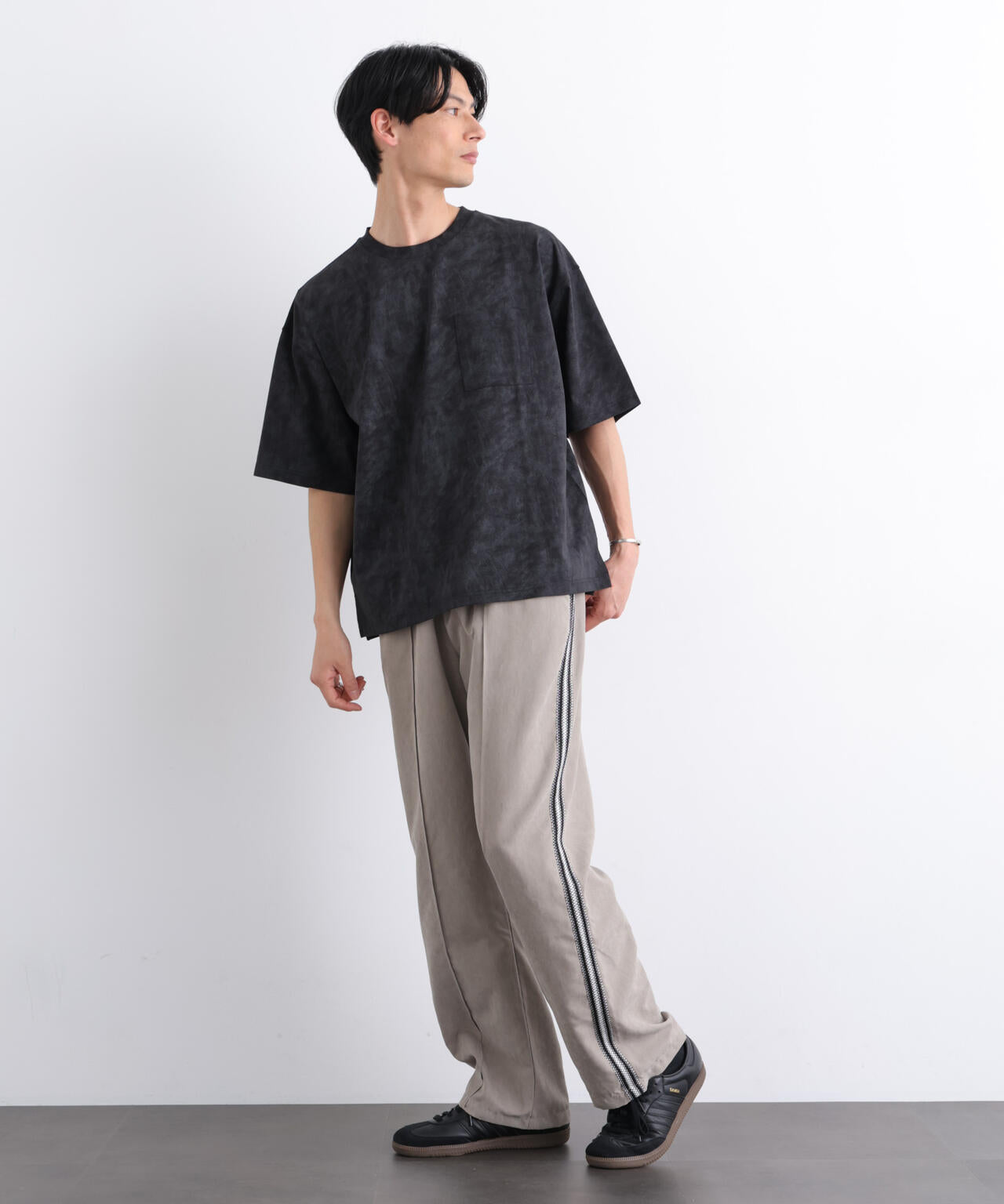 NORMANBROS/NORMANBROS別注 プレーティングフェードTシャツ半袖 6726124001