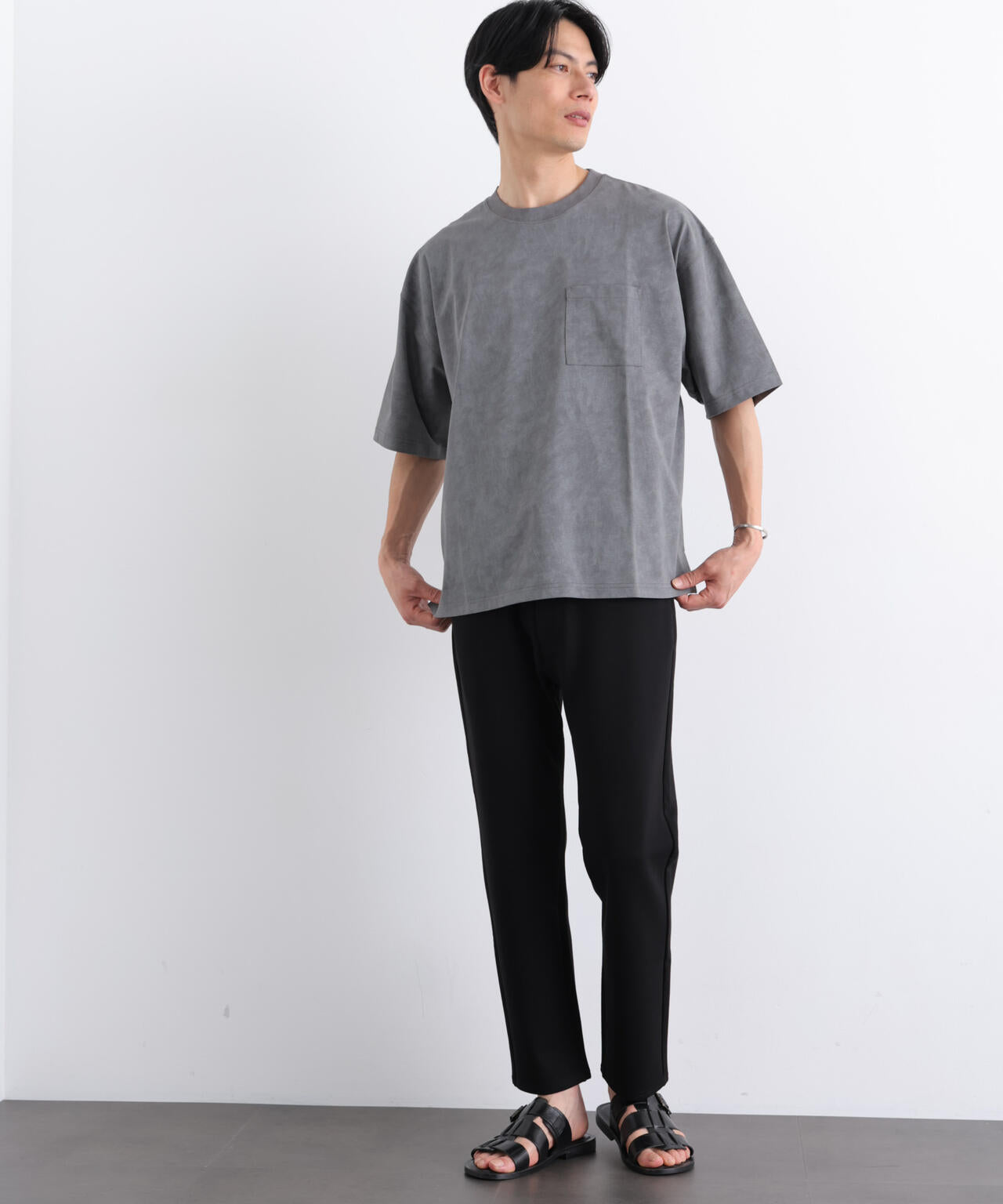 NORMANBROS/NORMANBROS別注 プレーティングフェードTシャツ半袖 6726124001