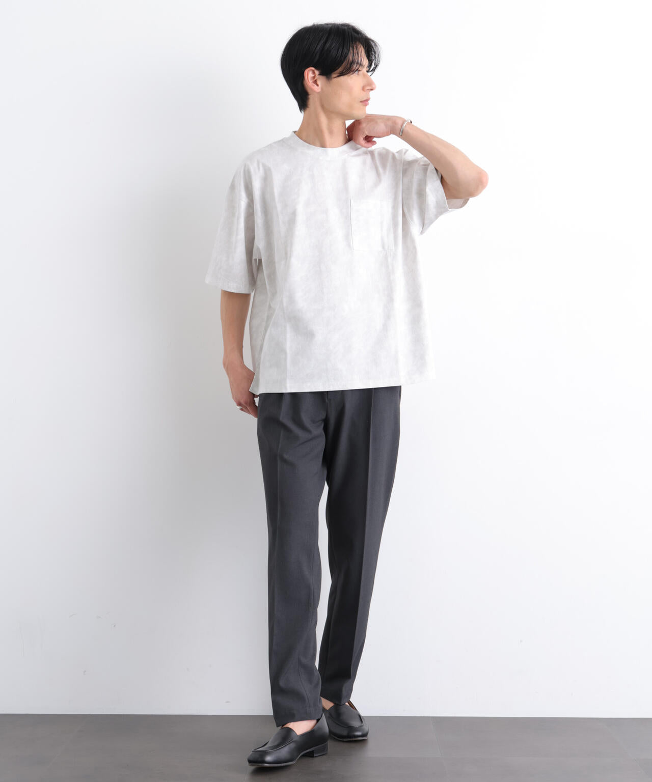 NORMANBROS/NORMANBROS別注 プレーティングフェードTシャツ半袖 6726124001