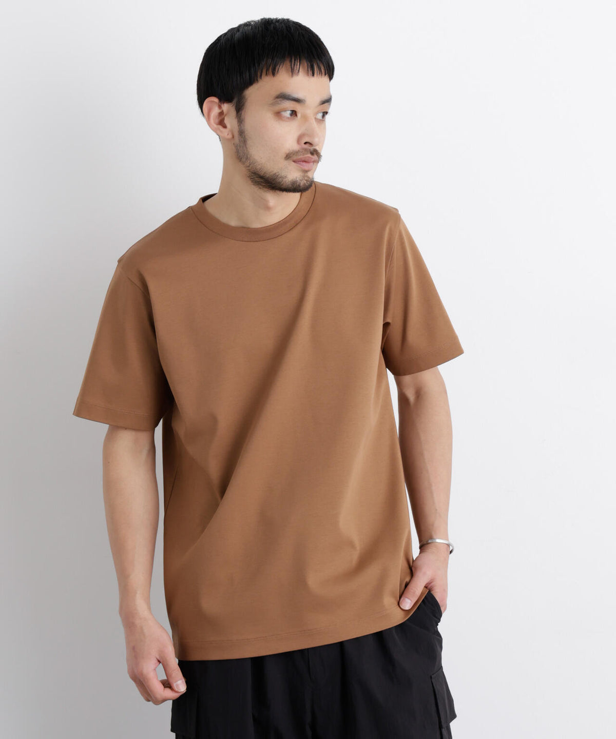 アンチスメル クルーネックTシャツ 半袖 6726124203