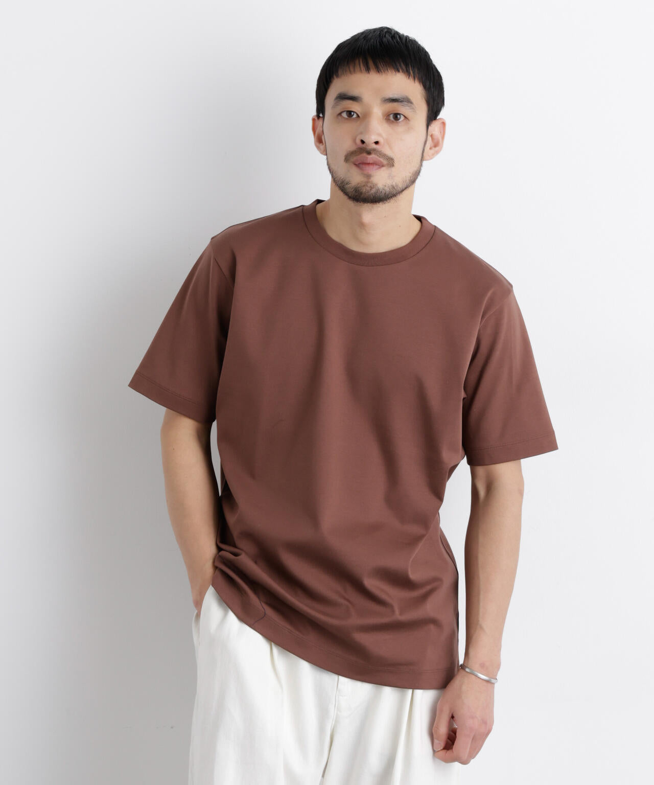 アンチスメル クルーネックTシャツ 半袖 6726124203