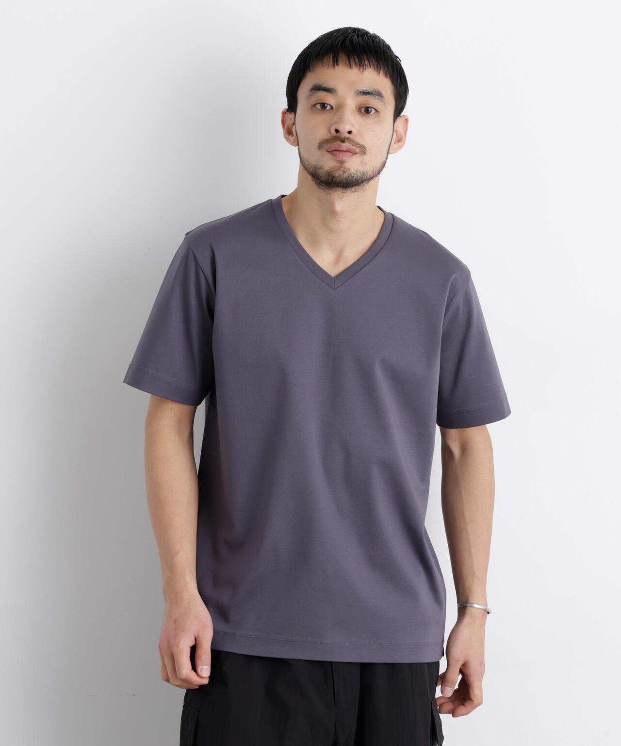 アンチスメル Vネック Tシャツ 半袖 6726124204