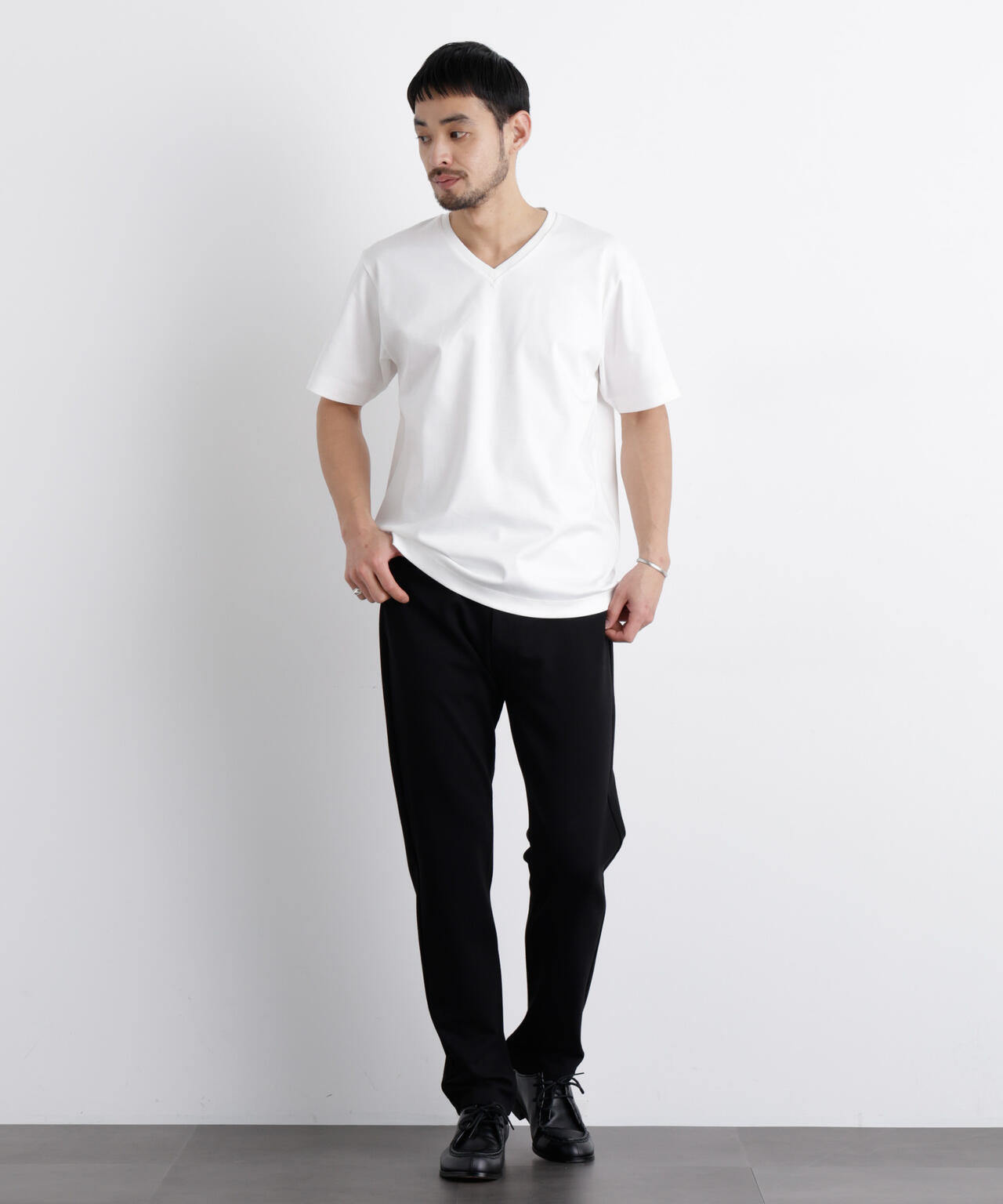 アンチスメル Vネック Tシャツ 半袖 6726124204