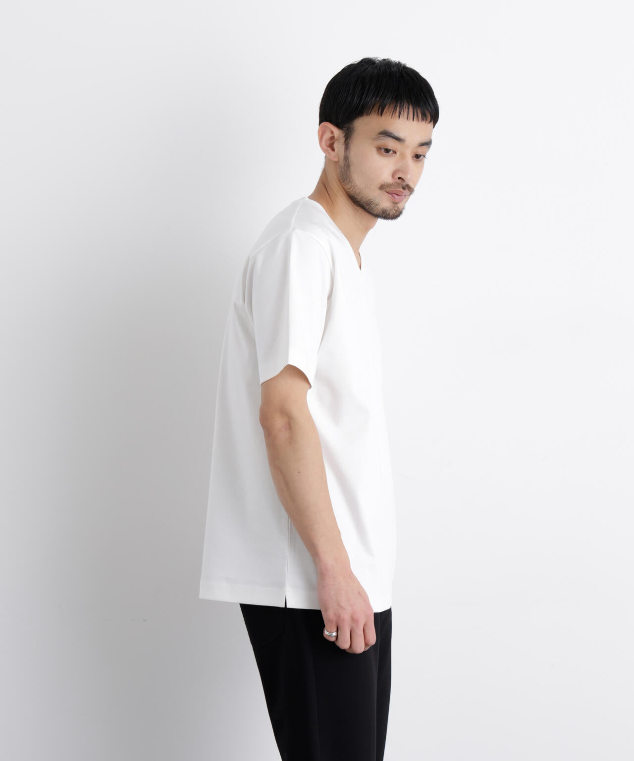 アンチスメル Vネック Tシャツ 半袖 6726124204