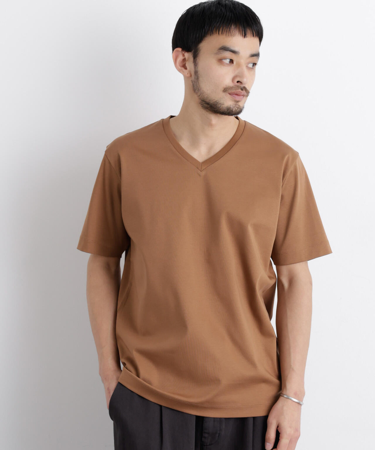 アンチスメル Vネック Tシャツ 半袖 6726124204