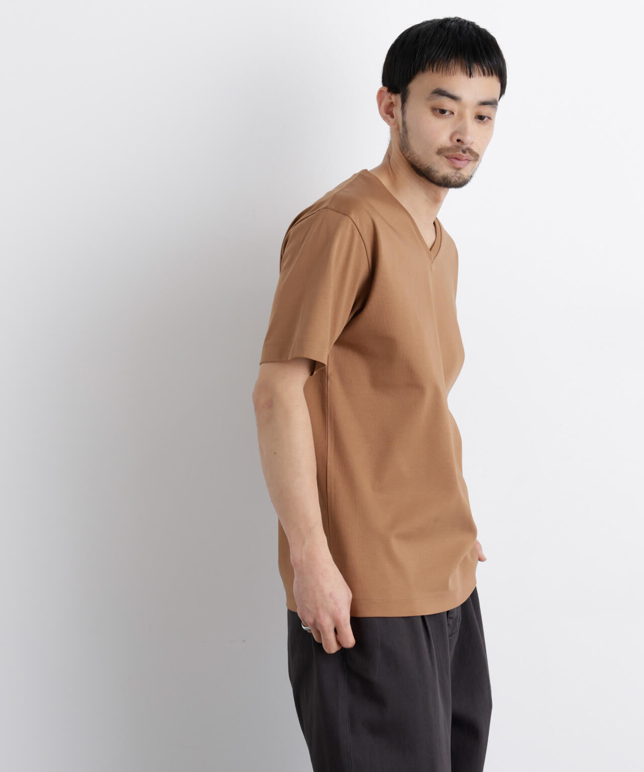 アンチスメル Vネック Tシャツ 半袖 6726124204