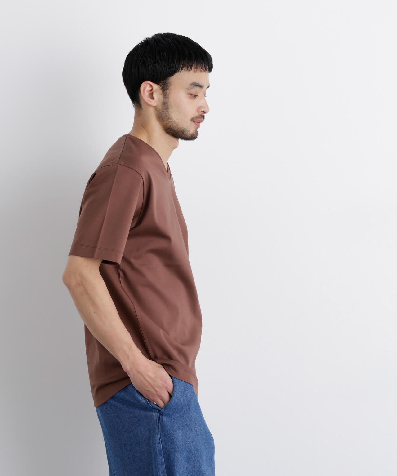アンチスメル Vネック Tシャツ 半袖 6726124204