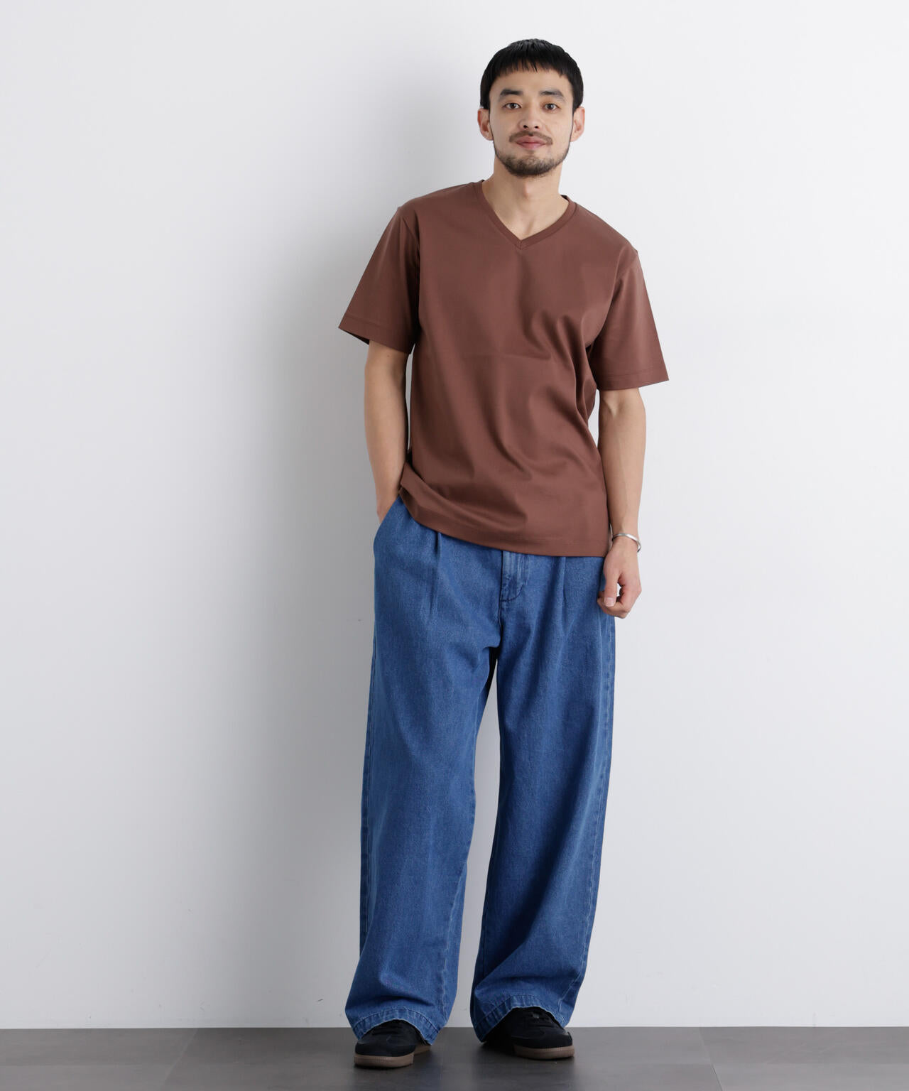 アンチスメル Vネック Tシャツ 半袖 6726124204