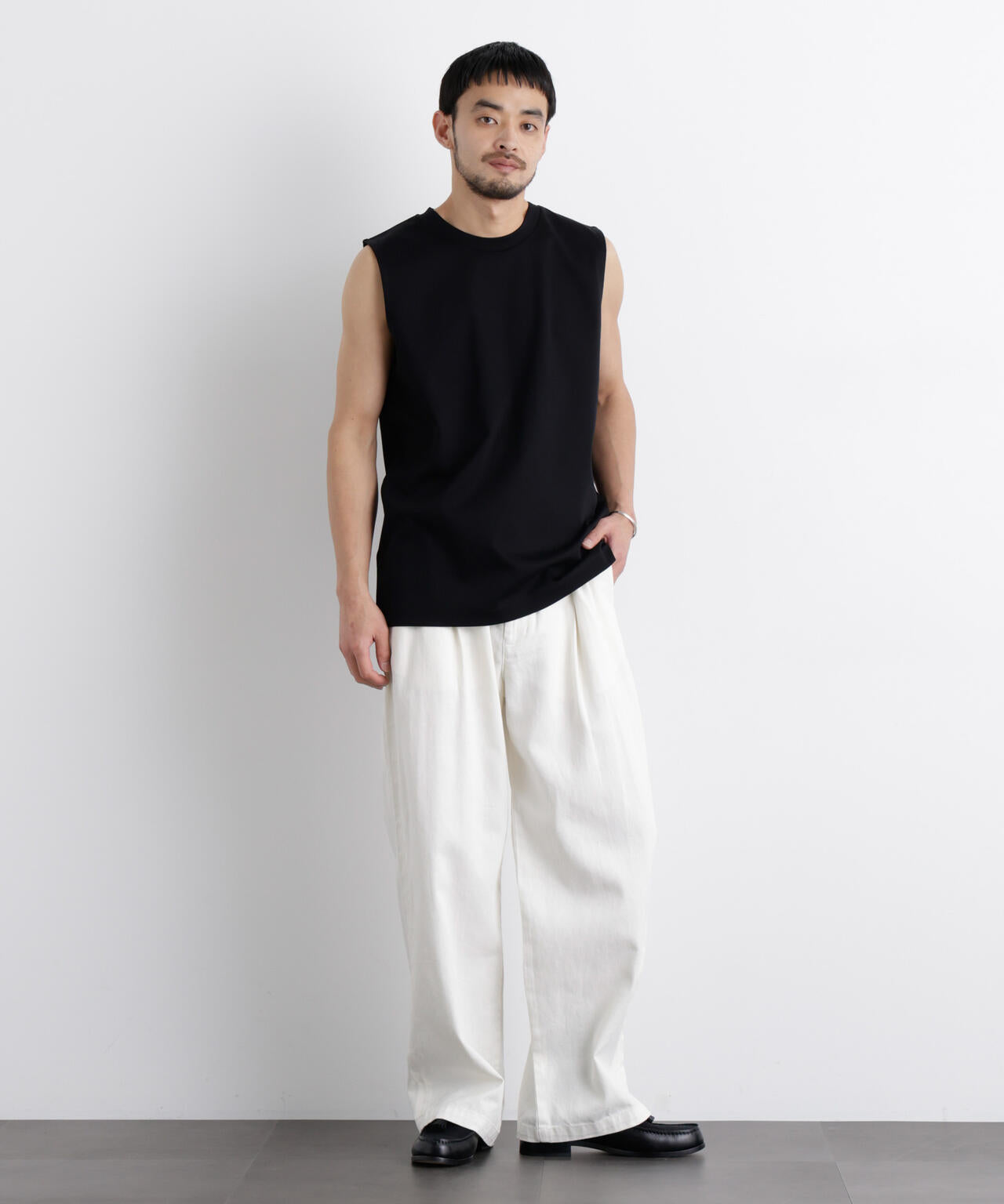 アンチスメル ノースリーブ Tシャツ 6726124206
