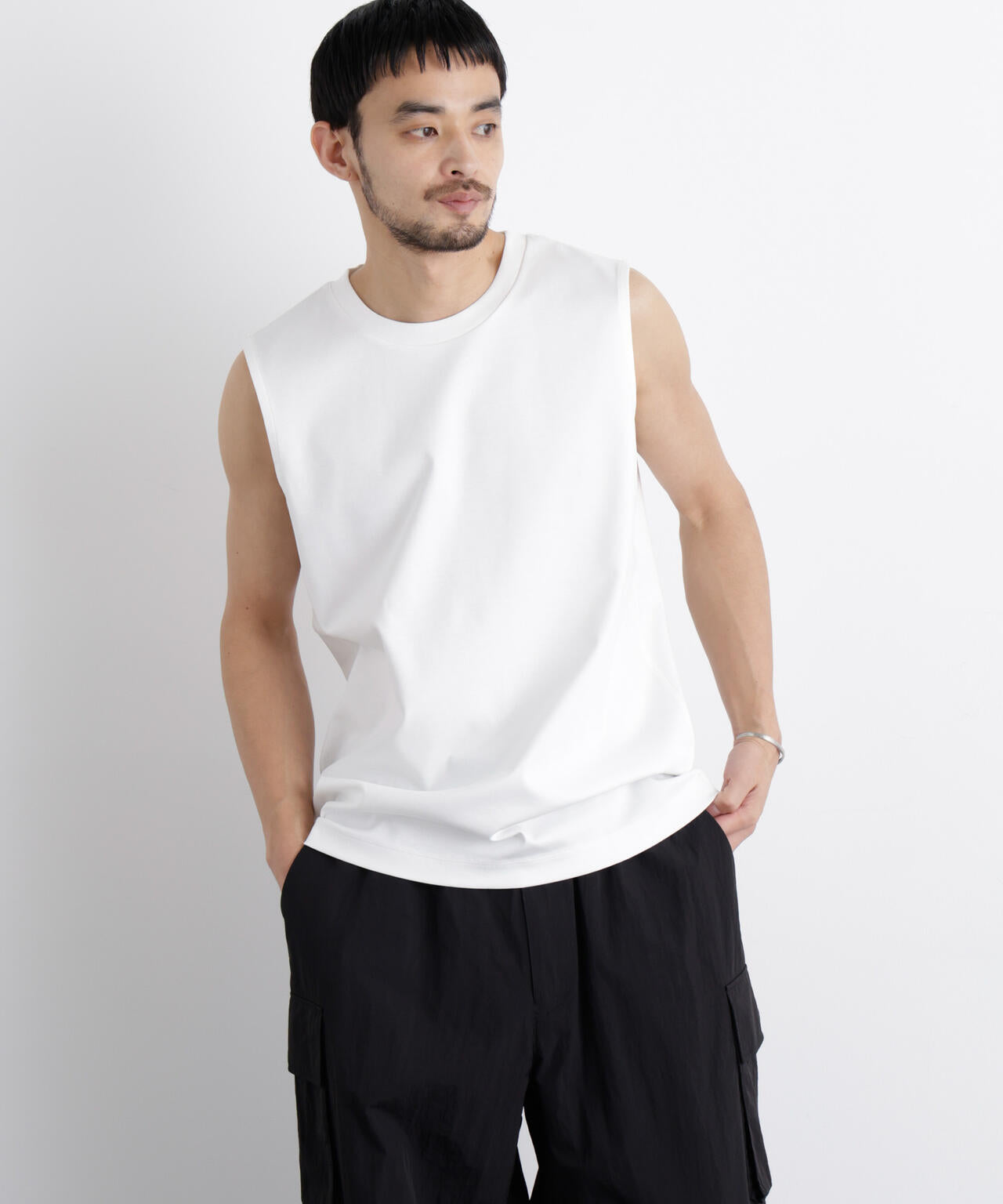 アンチスメル ノースリーブ Tシャツ 6726124206