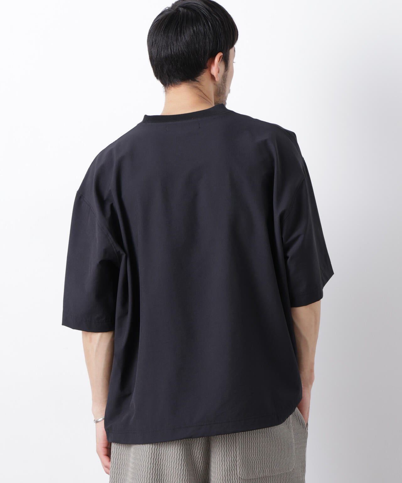 ストレッチワイドプルオーバー Tシャツ半袖(セットアップ可) 6726124208