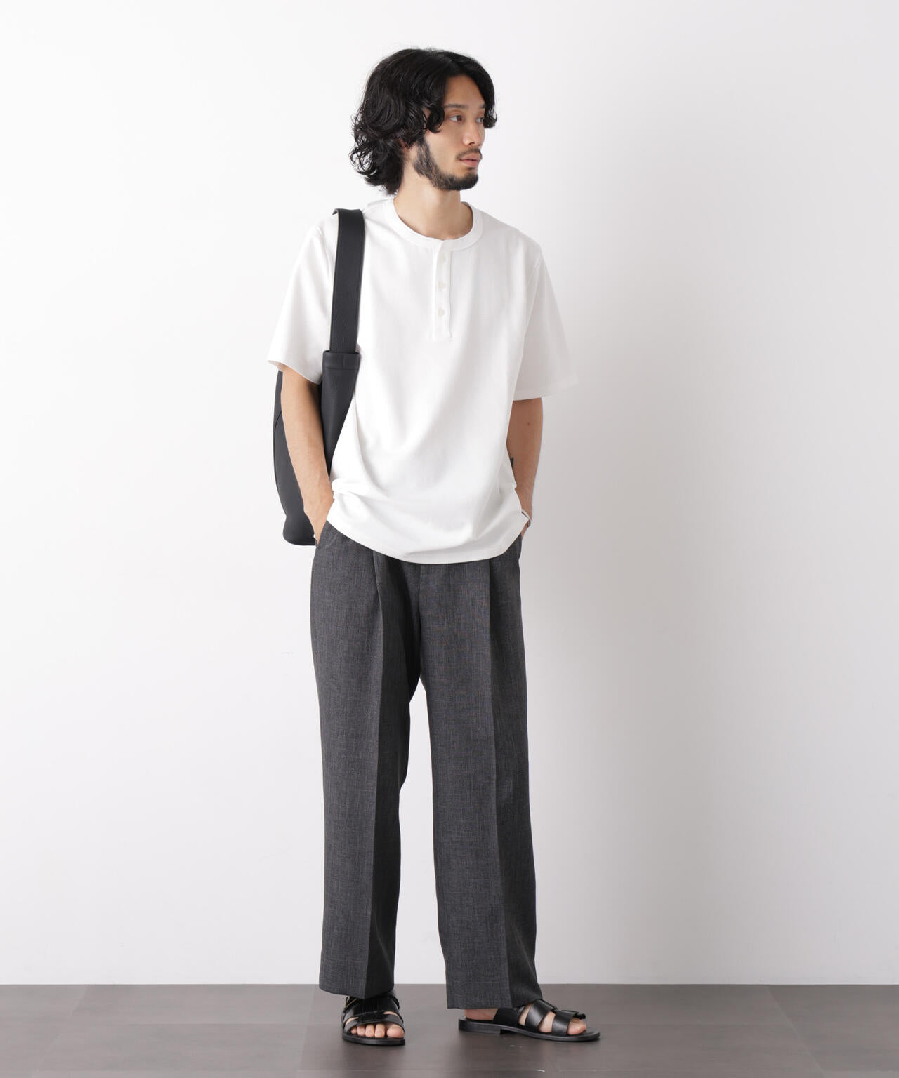 60サーフニットヘンリーTシャツ 半袖 6726124235