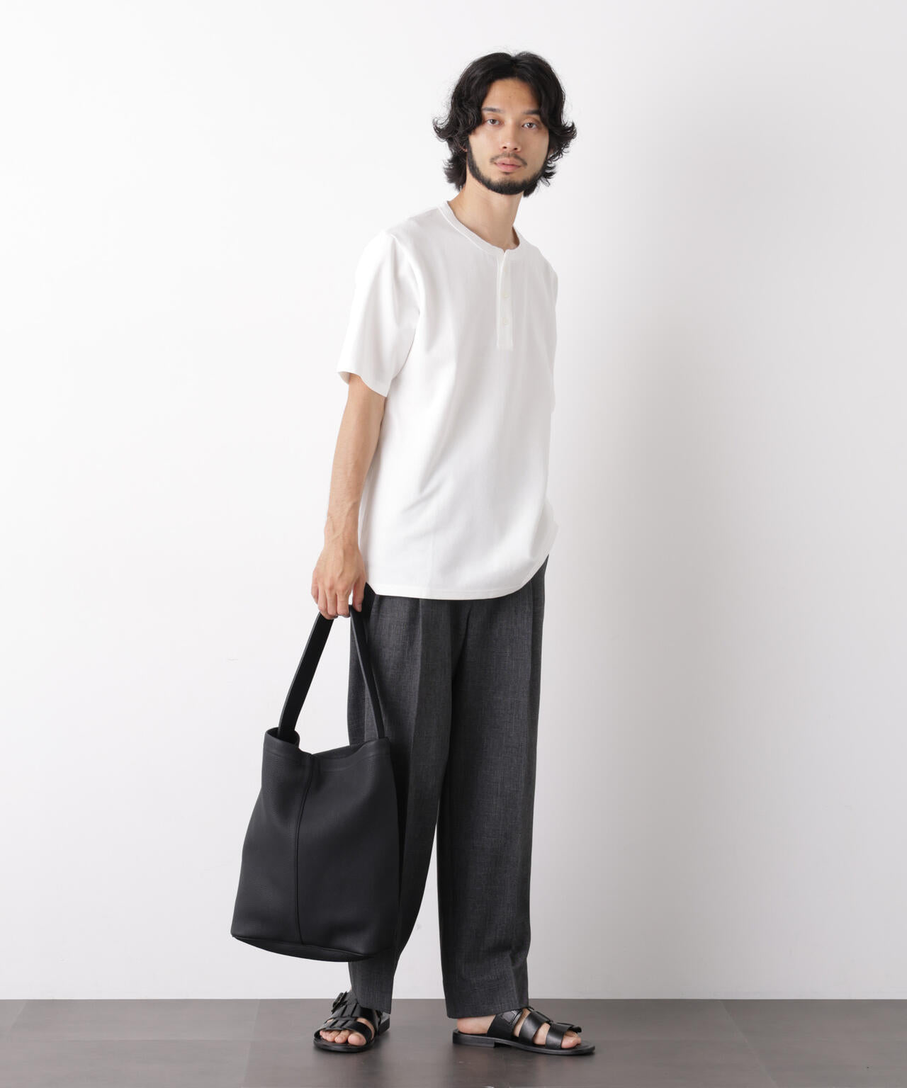 60サーフニットヘンリーTシャツ 半袖 6726124235