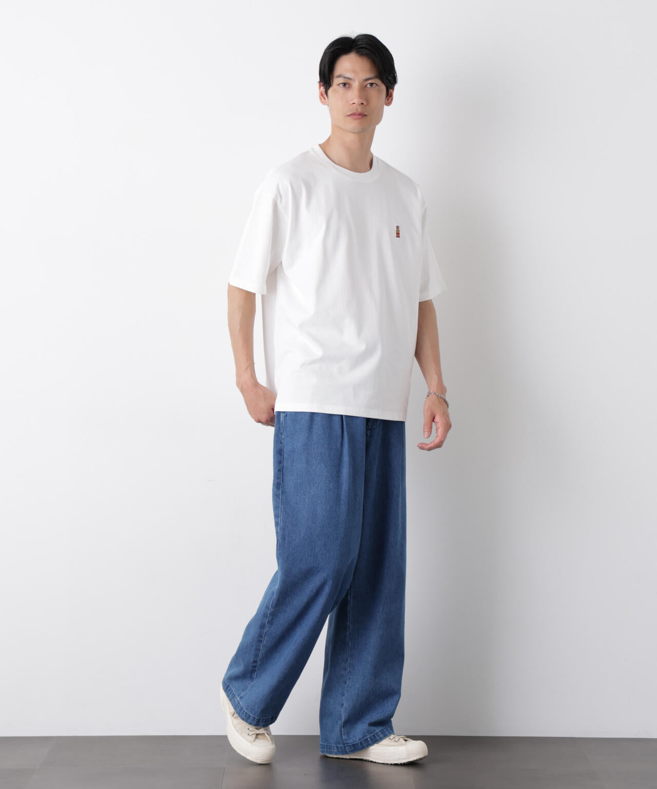 ナノベア ワイドTシャツ半袖 プロレス 6726124243