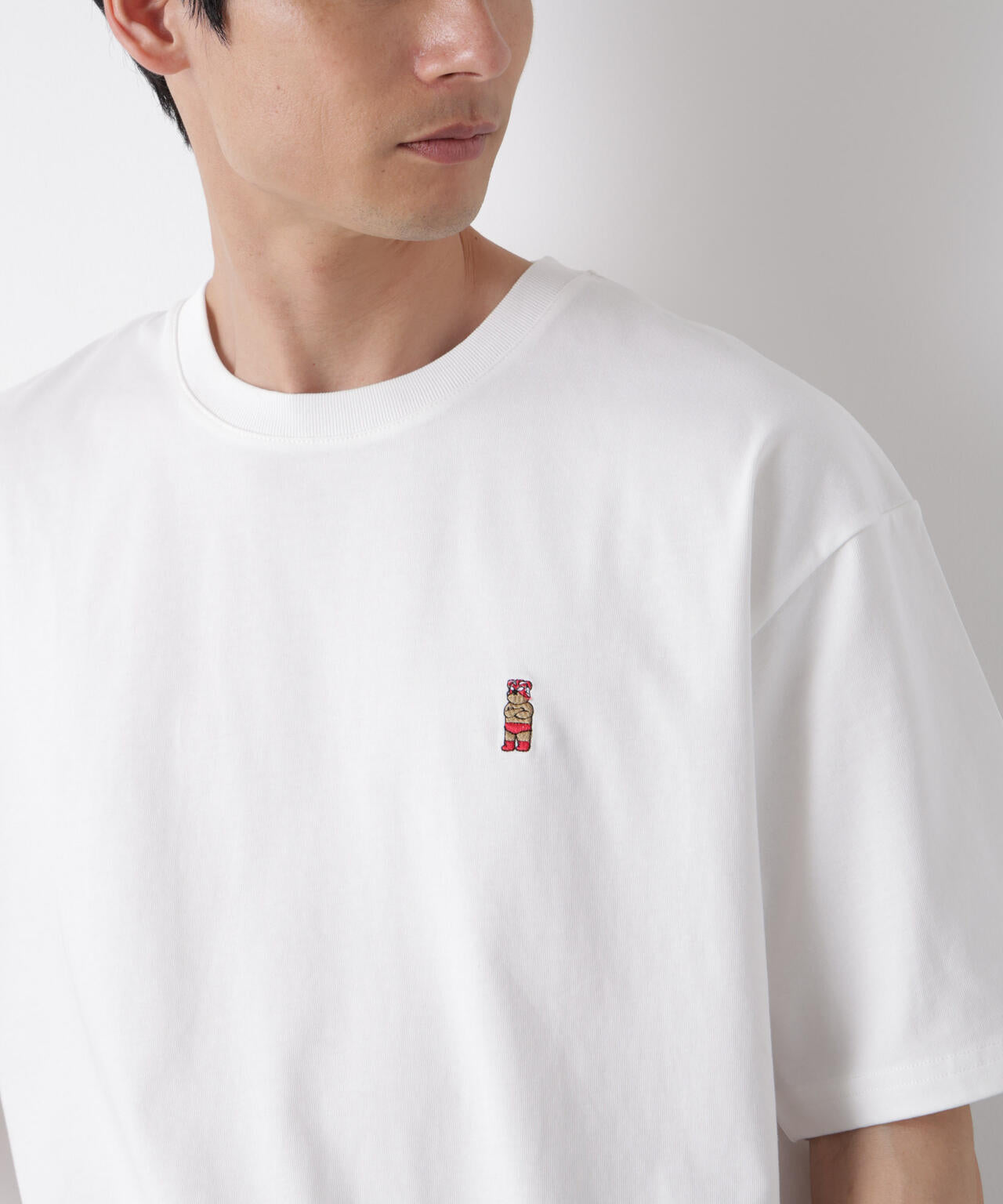 ナノベア ワイドTシャツ半袖 プロレス 6726124243