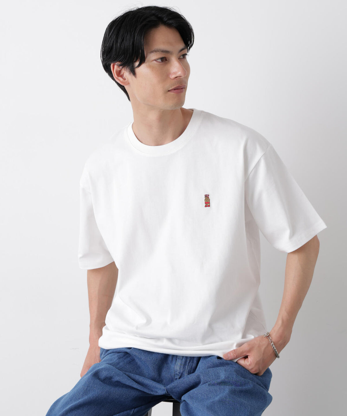 ナノベア ワイドTシャツ半袖 プロレス 6726124243